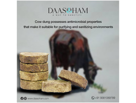 BALI COW DUNG CAKES IN ****KHAPATNAM