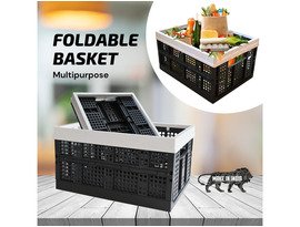 Multipurpose Plastic Storage Collapsible Crate