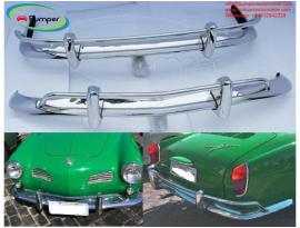 Volkswagen Karmann Ghia US type bumper (1967 - 1969) by stainless steel