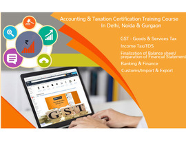 GST Certification Course in Delhi, 110024, SLA Accounting Institute, Taxation and Tally Prime