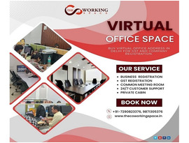 Virtual Office space in Delhi for GST and Company Registration