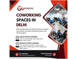 Find the Best Coworking Space for Rent in Delhi