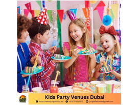 Celebrate a Fun & Stress-Free Children Birthday Event in Dubai at Jungle Fiesta!