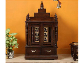 Modern Wooden Temple for Home – Tradition Meets Trend