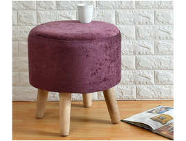 Multipurpose Wooden Stool for Sitting & Décor