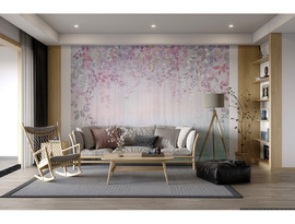 Misty Floral Wallpaper Mural