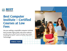Best Computer Institute – Certified Courses at Low Fees