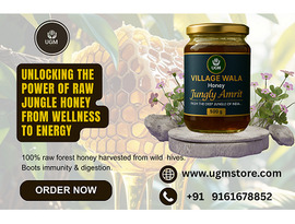 Raw, Pure Jungle Honey