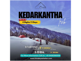Kedarkantha trek package
