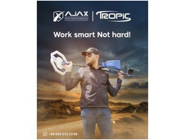 Tropic Gold and Metal Detector- Discover Hidden Treasures Anywhere
