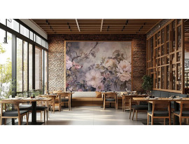 Decorate Your Walls with Giffywalls Flower Wallpaper