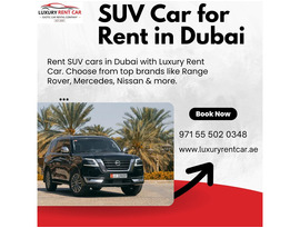 Affordable SUV Car Rental in Dubai