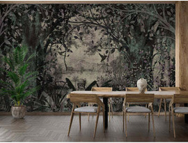 What Are the Best Rooms for a Jungle Wall Mural?