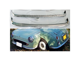 Nissan Figaro Bumpers year 1991 by stainless steel new