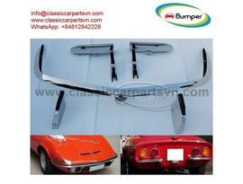 Opel GT (1968–1973) bumpers by stainless steel new