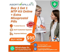Buy 1 Get 1  MTP Kit Online + Extra Misoprostol Pills at $95