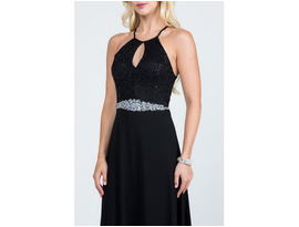 Shop Inexpensive Dresses Online – Bold Lace & Sequin Party Dress