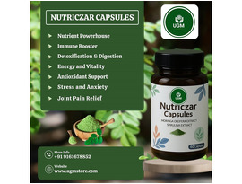 Unlock Natural Vitality: Buy Nutriczar Spirulina Moringa Capsules– Ships to India, USA, Canada, Euro