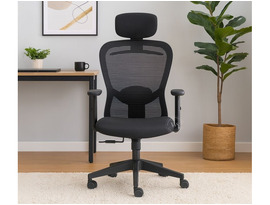 Modern and Minimal Study Chair with Plank for Compact Spaces