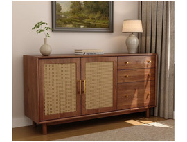 Practical Dining Storage Solution with Side Board