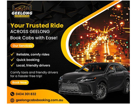 Safe Taxi Geelong to Melbourne at Geelong Cabs Booking