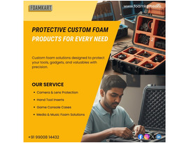 Trusted Manufacturer of Custom Foam Products & Inserts in Bangalore | Foamkart.com