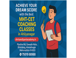 Best MHT-CET Coaching Classes in Ahilyanagar | Top Results at Shri Sandipani Academy