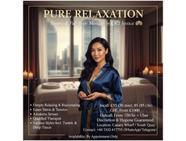Tantric Massage in Canary Wharf – Asian British Masseuse CiCi Jessica