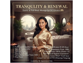 Tantric Full Body Massage in Canary Wharf – Asian British Therapist