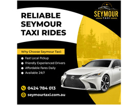 Reliable Taxi Service at Seymour Taxi