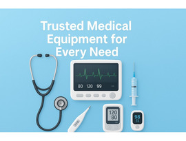 Medical Equipments Online for Everyday Healthcare Needs