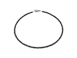 Buy Black Diamond Beaded Bracelet With 14K Gold Clasp