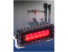 Forklift Red Danger Light for Warehouse Safety | Prevent Accidents