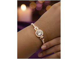 Elegant Hypoallergenic Jewelry – Shop the Round Crystal Bracelet at Glam Society