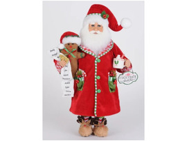 Shop Premium Karen Didion Santa Figurines for Holiday Decoration