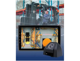 Forklift 360° Bird Eye View Camera System – Complete Surround Safety Solution
