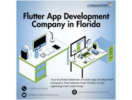 Flutter App Development in Florida | Conquerors Tech