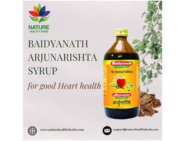 Baidyanath Arjunarishta Syrup:for good Heart health