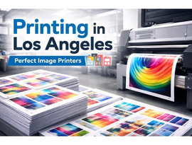 Custom Printing in Los Angeles for Creative Projects