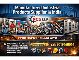 Manufactured Industrial Products Supplier in India by PCS LLP